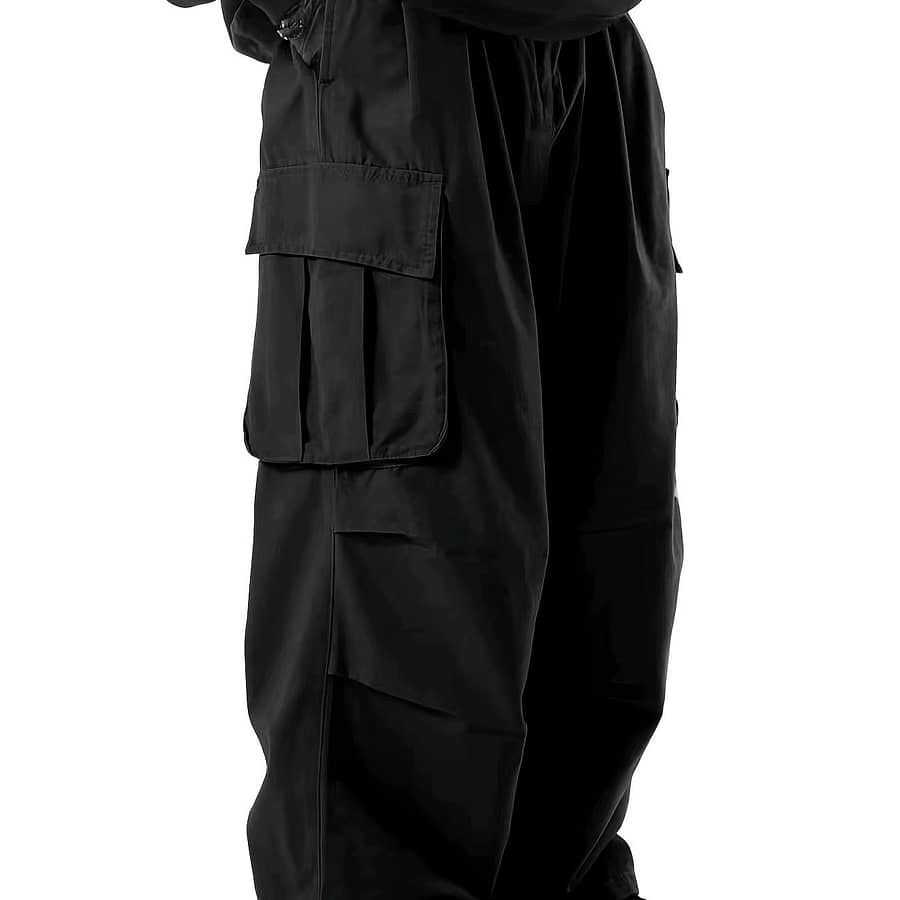Men’ Loose Fit Baggy Cargo Pants With Flap Pockets, Versatile And For Outdoors Wear Active Shop Online at Dubai Trades 2
