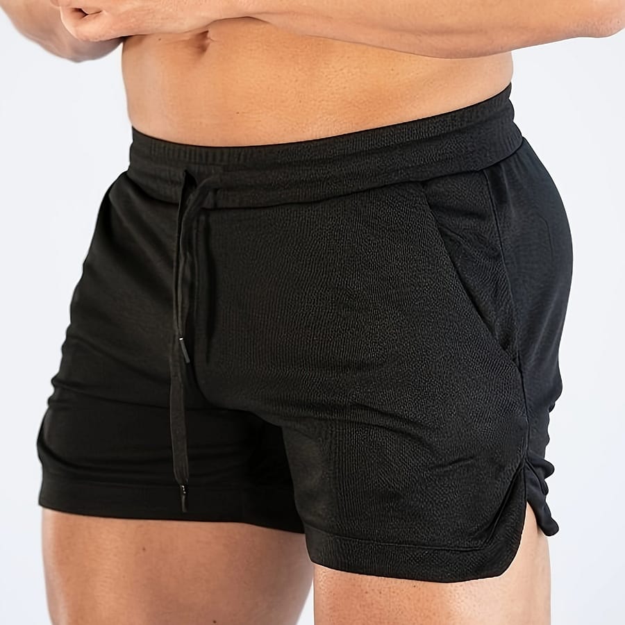 Men’ Shorts With Pockets, Casual Elastic Waist Drawstring Shorts For Summer Clothing Shop Online at Dubai Trades 2