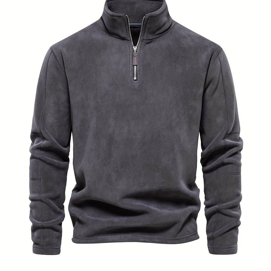 Men’s Corduroy Stand Collar Zip Up V Neck Sweatshirt Pullover For Men Solid Sweatshirts For Winter Fall Long Sleeve Tops Clothing Shop Online at Dubai Trades 2