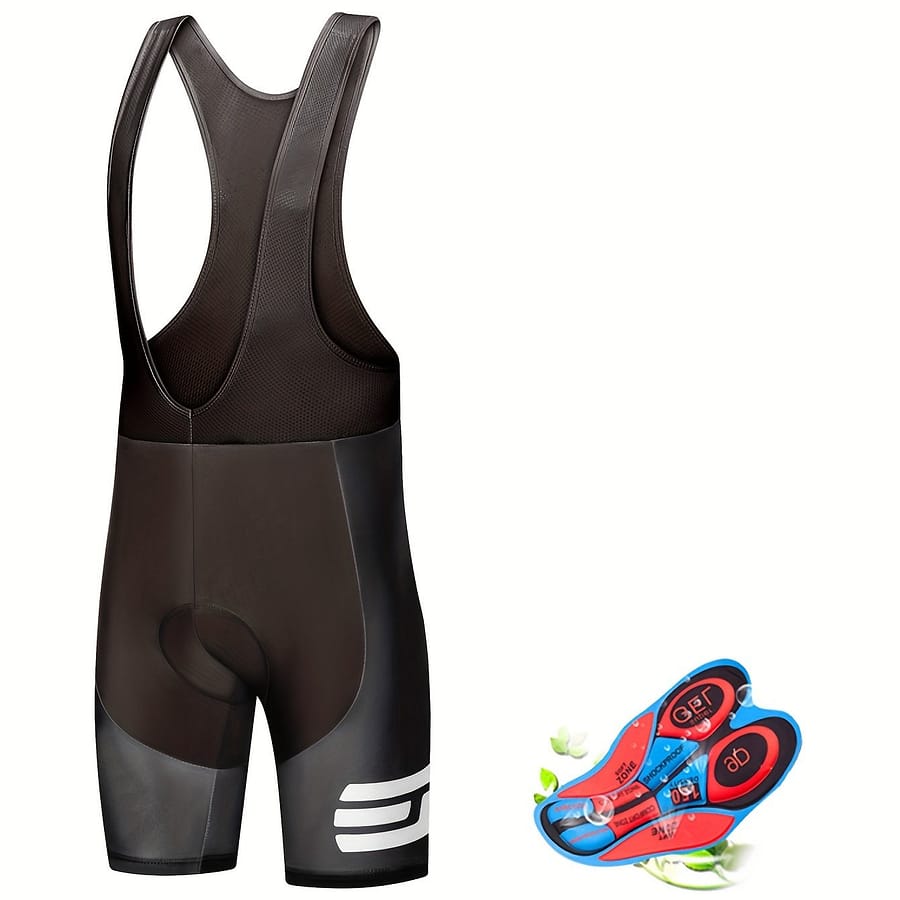 Men’s Cycling Bib Shorts – 9d Gel Padded Breathable Bib Shorts, Ideal For Bib Shorts Shop Online at Dubai Trades 2
