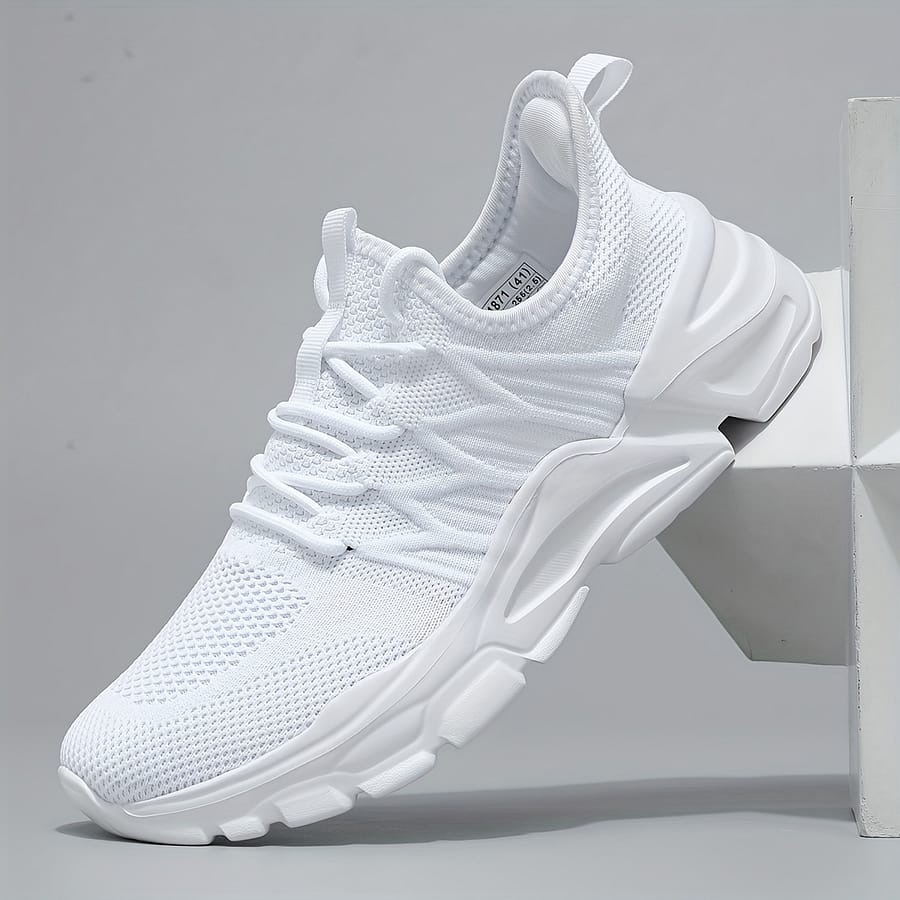 Men’s Lace-up Sneakers – Athletic Shoes – Lightweight And Breathable Walking Shoes Clothing, Shoes & Jewelry Shop Online at Dubai Trades 2