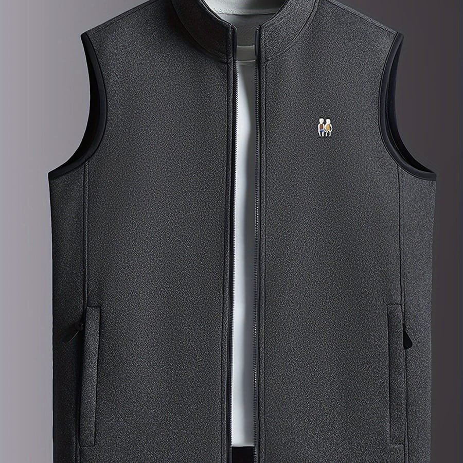 Men’s Lightweight Vest For Spring And Autumn, Suitable For Outdoor Casual Sports, Comfortable And Breathable, Trendy Brand For Outerwear Without Inner Lining. Clothing Shop Online at Dubai Trades 2
