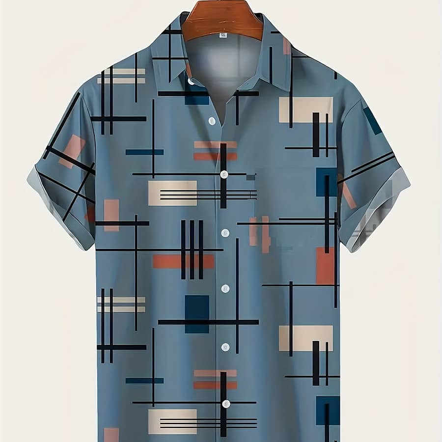 Men’s Novelty Pointed Collar Shirt Button-Down Shirts Shop Online at Dubai Trades 2