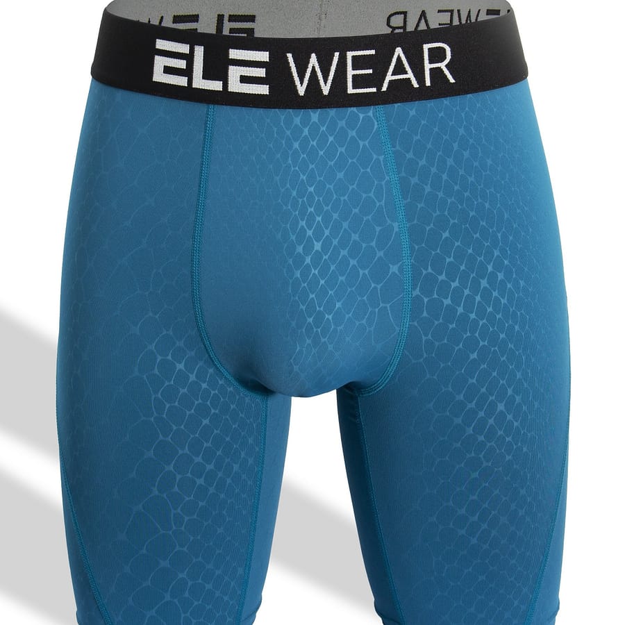 Men’s Snakeskin Embossed Long Leg Boxer Briefs Shorts, Breathable Comfy Quick Drying Moisture Wicking Stretchy Boxer Trunks, Sports Trunks For Running, Men’s Underwear Clothing Shop Online at Dubai Trades 2