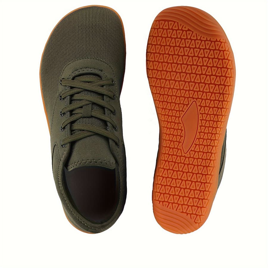 Minimalist Men’s Wide Barefoot Sneakers 0 Drop Sole Relaxation Walking Yoga Exercise & Fitness Shop Online at Dubai Trades 2