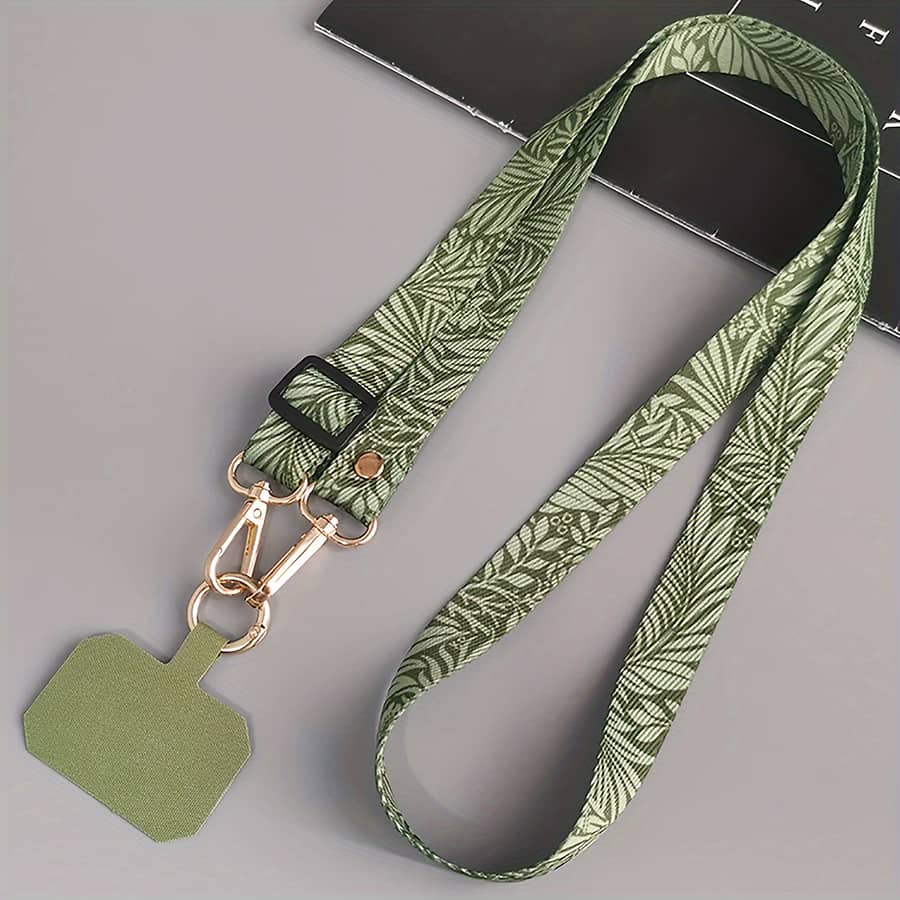 Painted Crossbody Cell Phone Lanyard Strap Adjustable Neck Hanging Rope With Gasket Clip Anti-lost Universal Phone Case Lanyards Cases, Holsters & Sleeves Shop Online at Dubai Trades 2