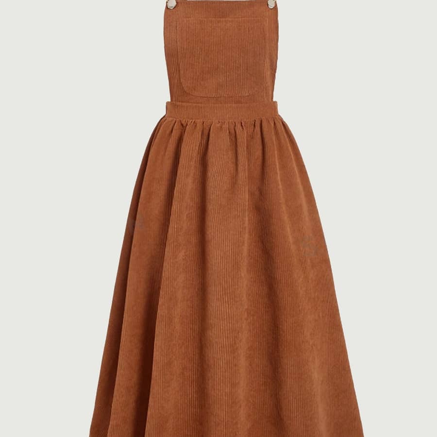 Patched Pocket Wide Strap Dress, Elegant Backless Cami Dress For Summer, Women’s Clothing Clothing Shop Online at Dubai Trades 2