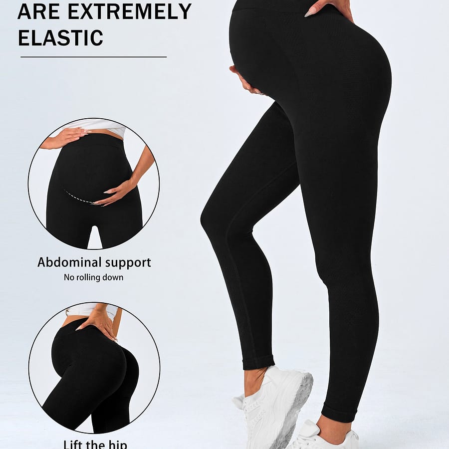 Pregnant Women’s Yoga Pants Highly Stretchy Leggings Clothing, Shoes & Jewelry Shop Online at Dubai Trades 2