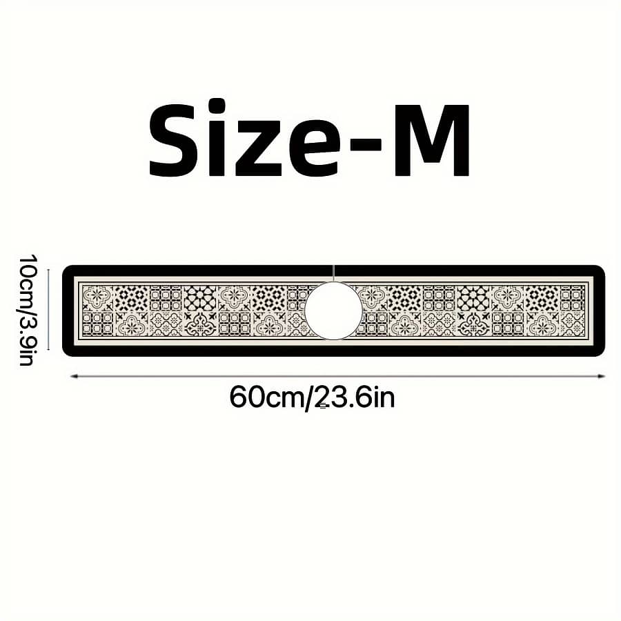 Retro Kitchen Sink Splash Guard Faucet Mat, 3 Sizes, 1pc Dish Drying Mats Shop Online at Dubai Trades 2