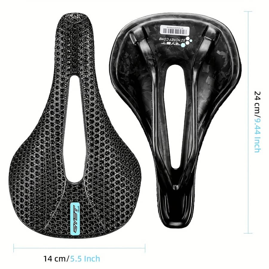 Ryet 3d Printed Bike Carbon 140mm 143mm Road Mtb Racing Bicycle Seat Cushion Cycling Seating Parts Cycling Shop Online at Dubai Trades 2