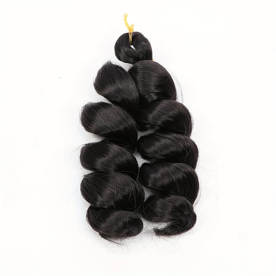 Sharopul Synthetic Hair: French Loose Curl Crochet Hair Extensions, 12 Inch Length, Short Box Braids, Spiral , Gender Neutral, Suitable For All Beauty & Personal Care Shop Online at Dubai Trades 2