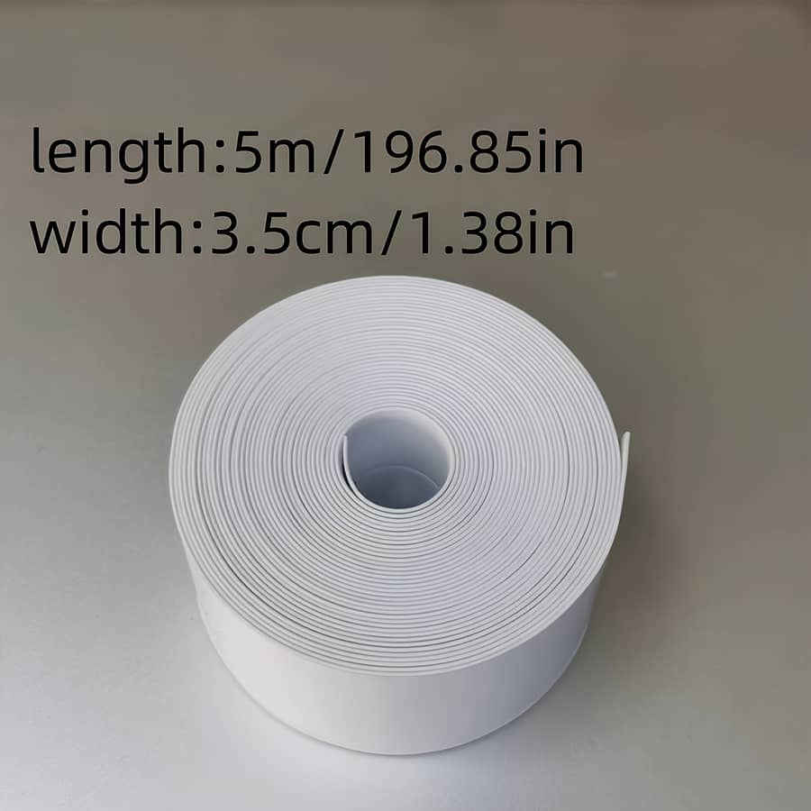 Silicone Caulk Strip Self-adhesive – 1 Roll Mold-resistant Sealant Tape For – , Easy Application Adhesives, Sealants & Lubricants Shop Online at Dubai Trades 2