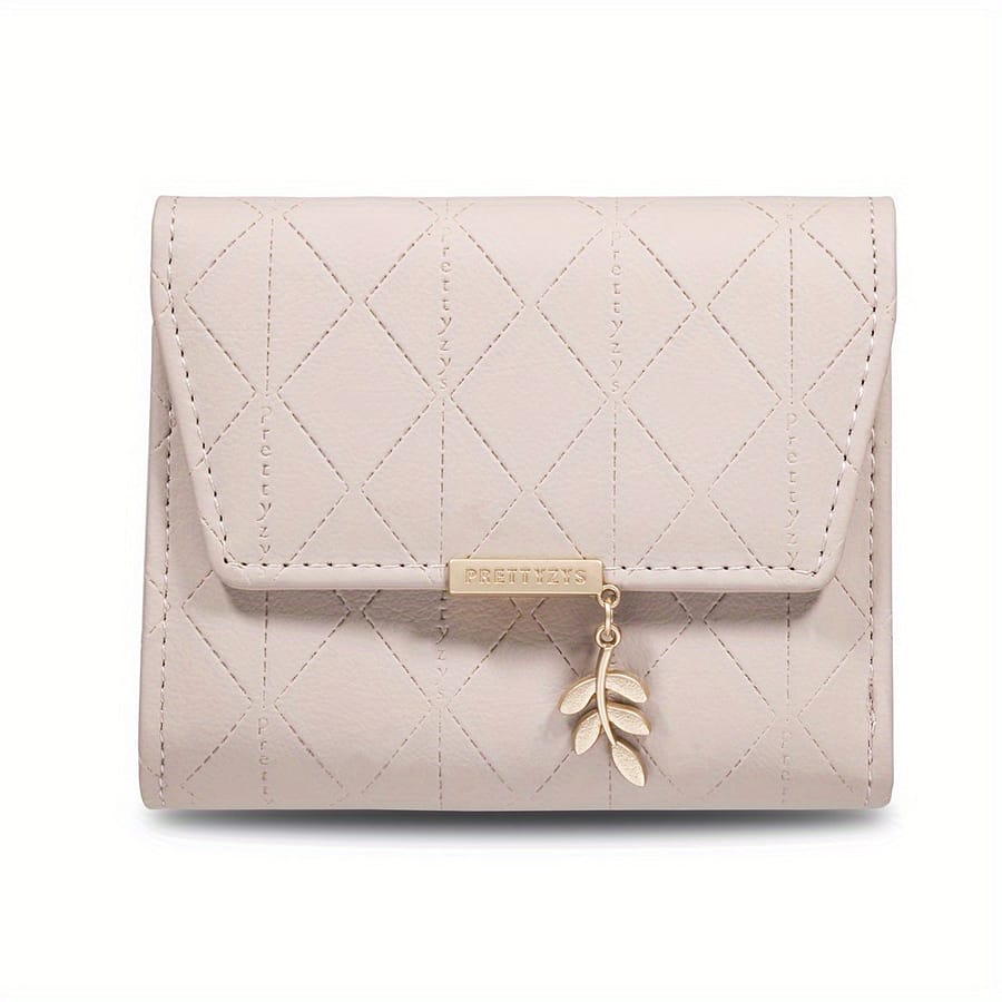 Simple Argyle Pattern Short Wallet, Solid Color Clutch Purse, Women’s Classic Credit Card Holder Accessories Shop Online at Dubai Trades 2