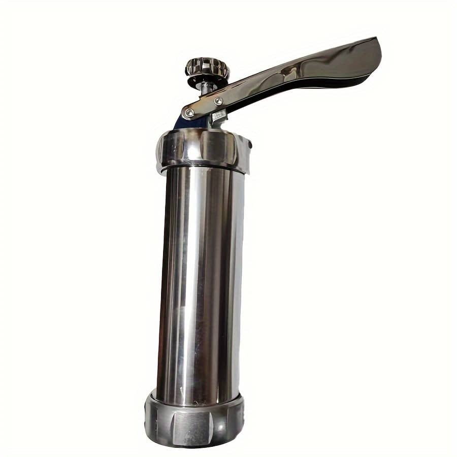 Stainless Steel Cookie Press Set With 24 Decorative Molds For Festive Baking Bakeware Shop Online at Dubai Trades 2