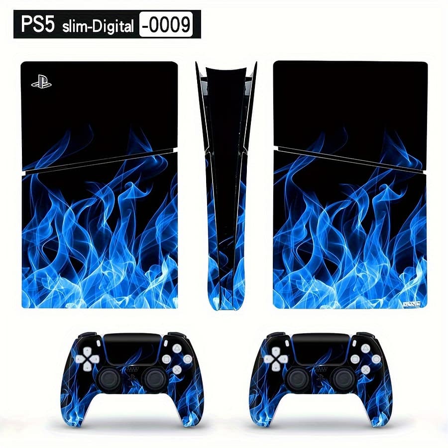 Sticker Decal Skin For Playstation 5 Slim Console Digital And 2 Slim Gamepad Game Accessories Shop Online at Dubai Trades 2