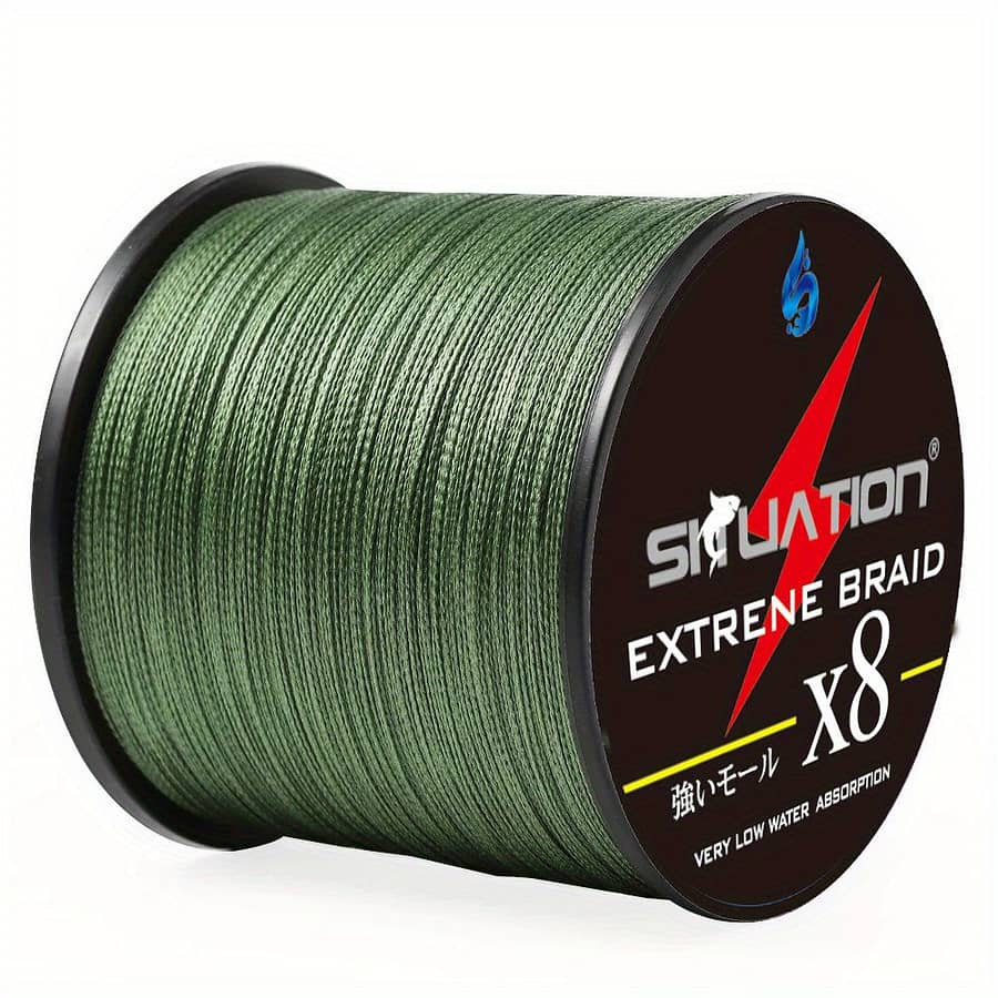 Super 500m – 8- Pe Braided For Smooth Long Casting, & Multifilament Design – Available In 12-80 Lb For Performance Fishing Shop Online at Dubai Trades 2