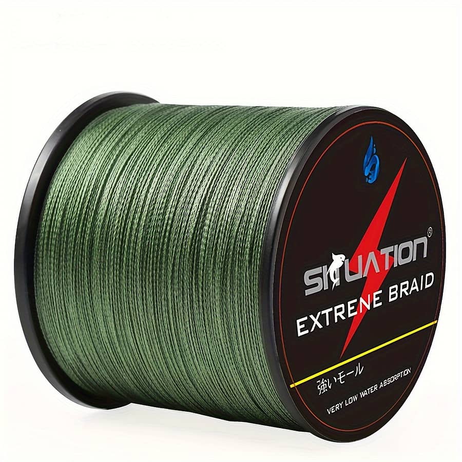 1pc 4- Multifilament Pe Braided , 500m/1640ft , 10//40/80lb For Smooth Long Casting Fishing Shop Online at Dubai Trades 2