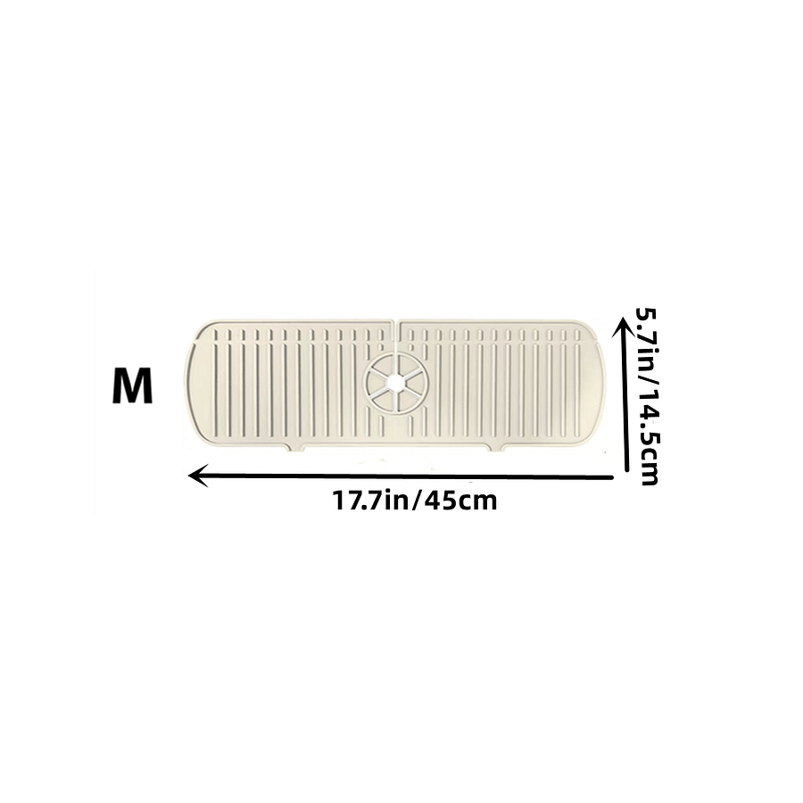 1pc Silicone Sink Faucet Mat – Protect Your Countertop And Dishes With This Splash Guard And Dish Drying Mat Dish Drying Mats Shop Online at Dubai Trades 2