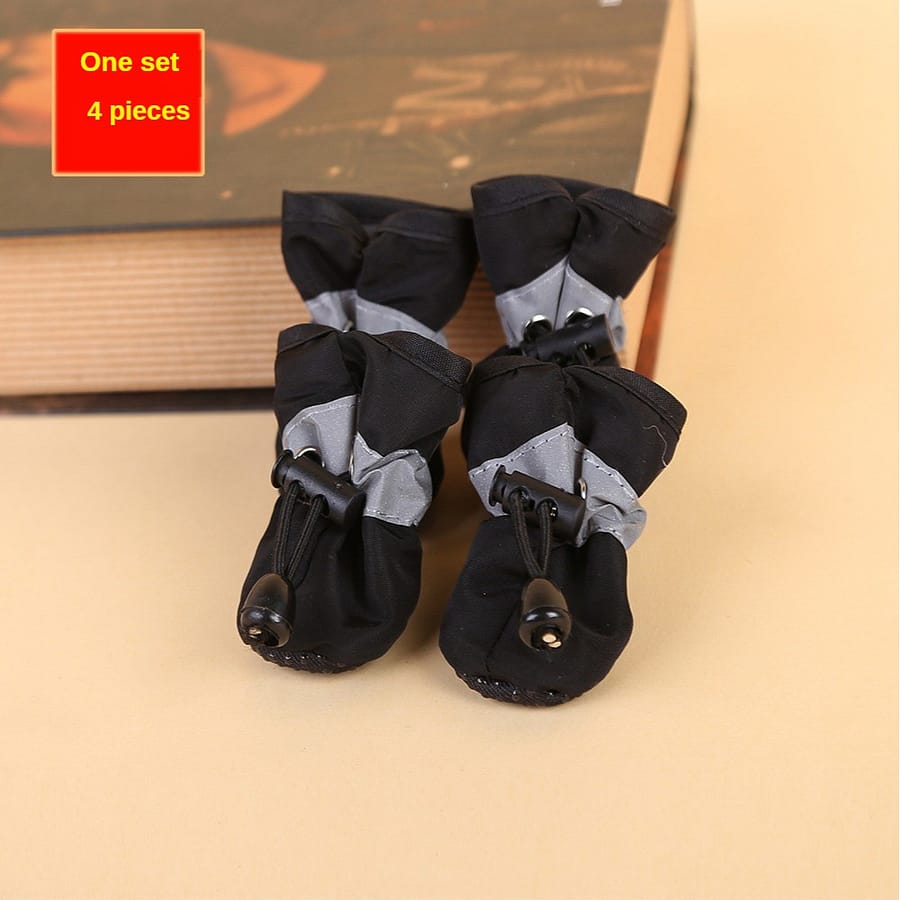 4pcs Water-resistant Dog Shoes For Small Dogs – Protect Your Pet’s Paws And Keep Them Dry Christmas Gift Apparel & Accessories Shop Online at Dubai Trades 2