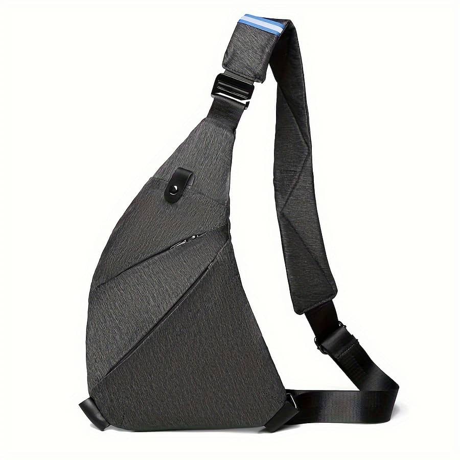 Crossbody Sling Bag, Shoulder Bag Anti-theft Chest Bag, Multi-pocket Fanny Pack Clothing, Shoes & Jewelry Shop Online at Dubai Trades 2