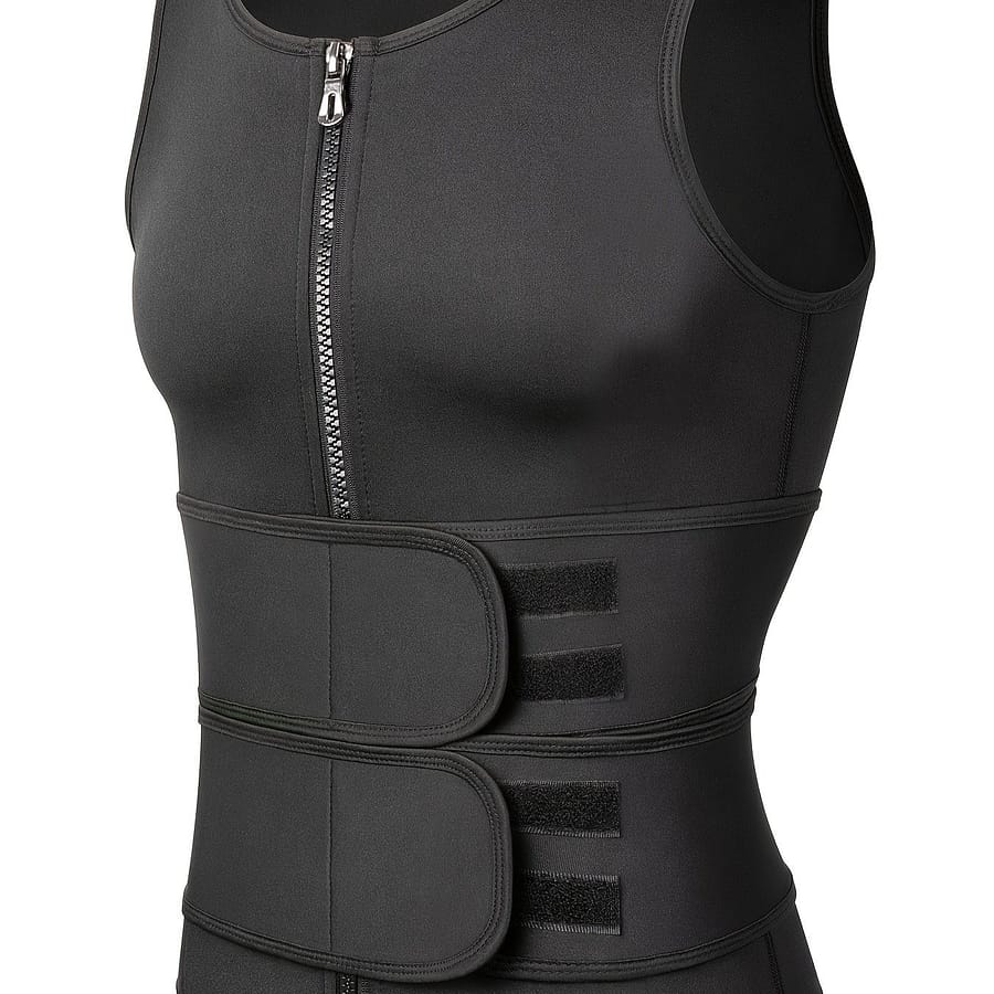 Men’s Sauna Vest & Waist Trainer Tank Top For Workouts & Gym Base Layers & Compression Shop Online at Dubai Trades 2