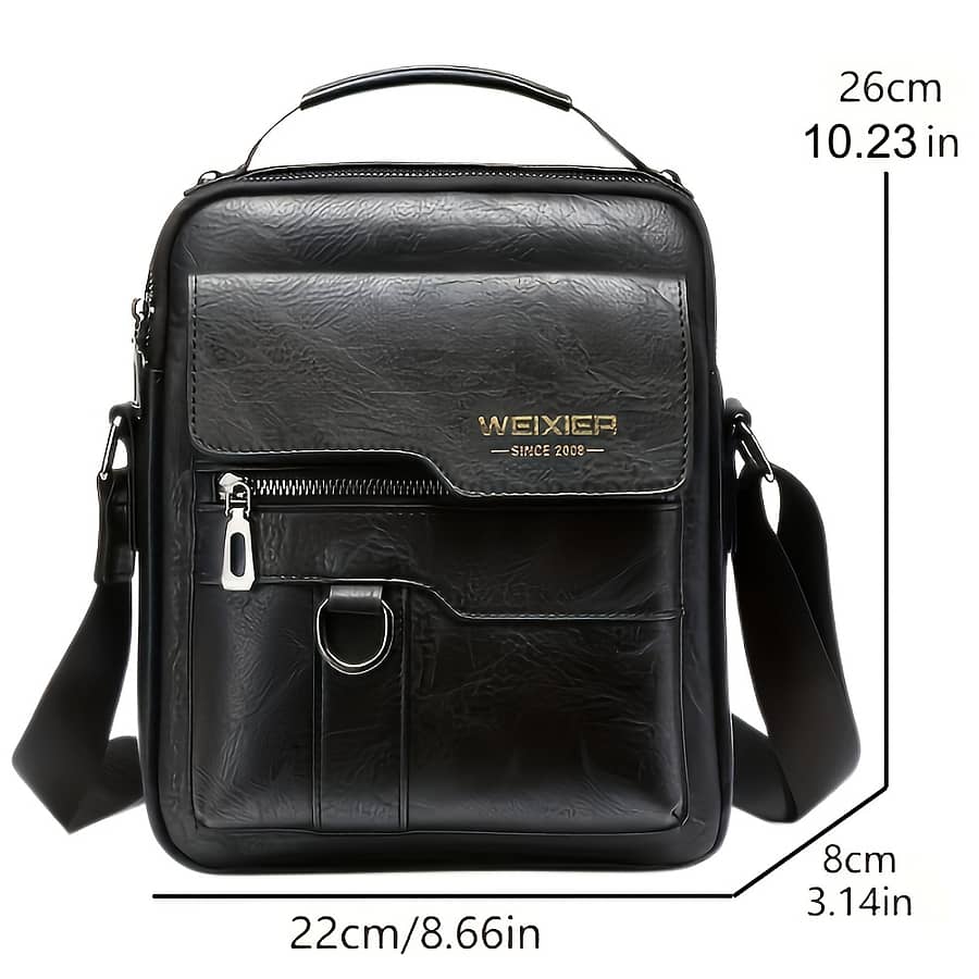 Weixier Crossbody Bag, Men’s Shoulder Bag Vintage Hand Business Men’s Casual Bag Satchel Bag For Men Gift For Father/anniversary Clothing, Shoes & Jewelry Shop Online at Dubai Trades 2
