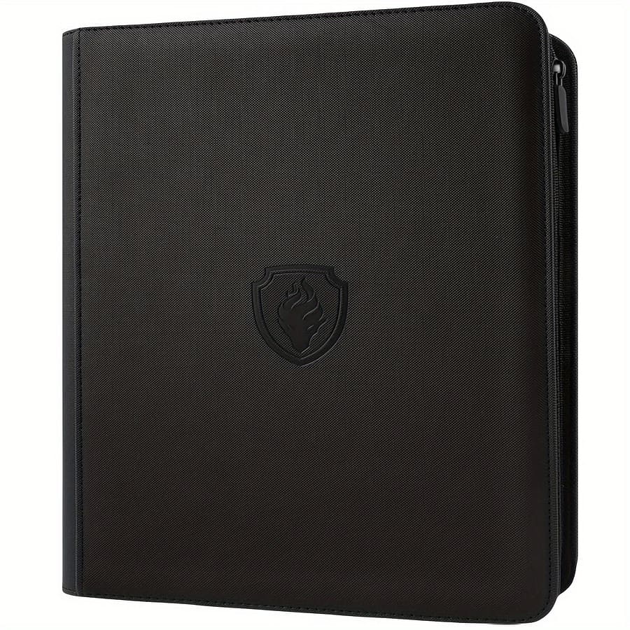 Trading Card Holder With Zipper, Sports Card Holder, Photo Album, No Destructive , 12-pockets Card Binder For 480 Cards, For Game, Baseball, Mtg/ / Tcg Christmas Gift Albums Shop Online at Dubai Trades 2
