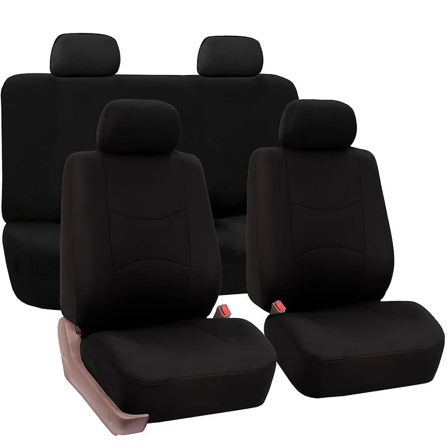 Universal -piece Car Set For 5 Seats, All- Polyester Protection, Hand Wash Or – Removable Headrests. Automotive Shop Online at Dubai Trades 2