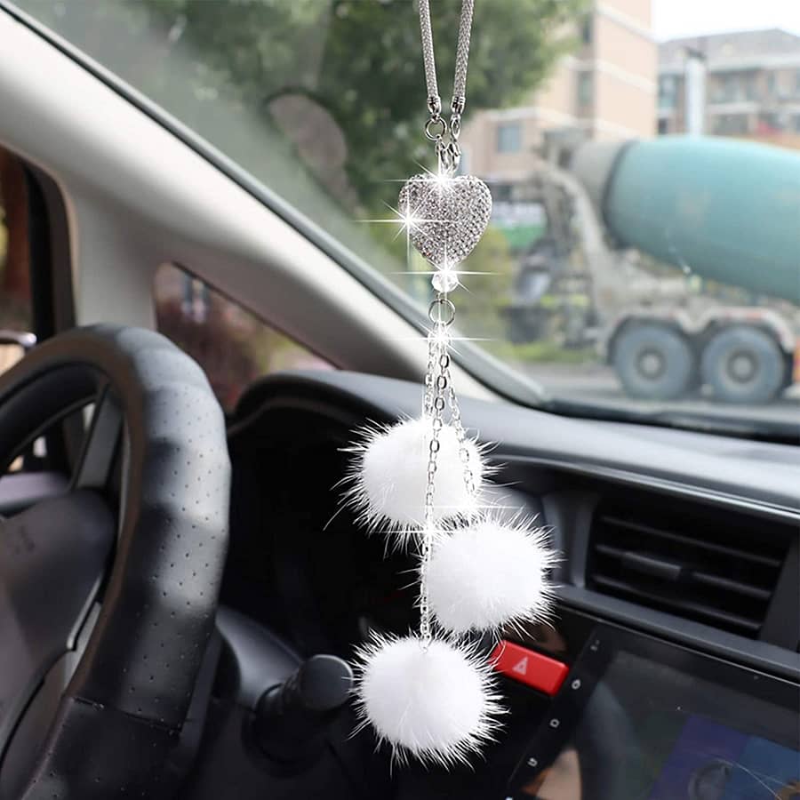 Up Your – Rhinestone & Plush Car Ornament – The For Women & Girls! Automotive Shop Online at Dubai Trades 2