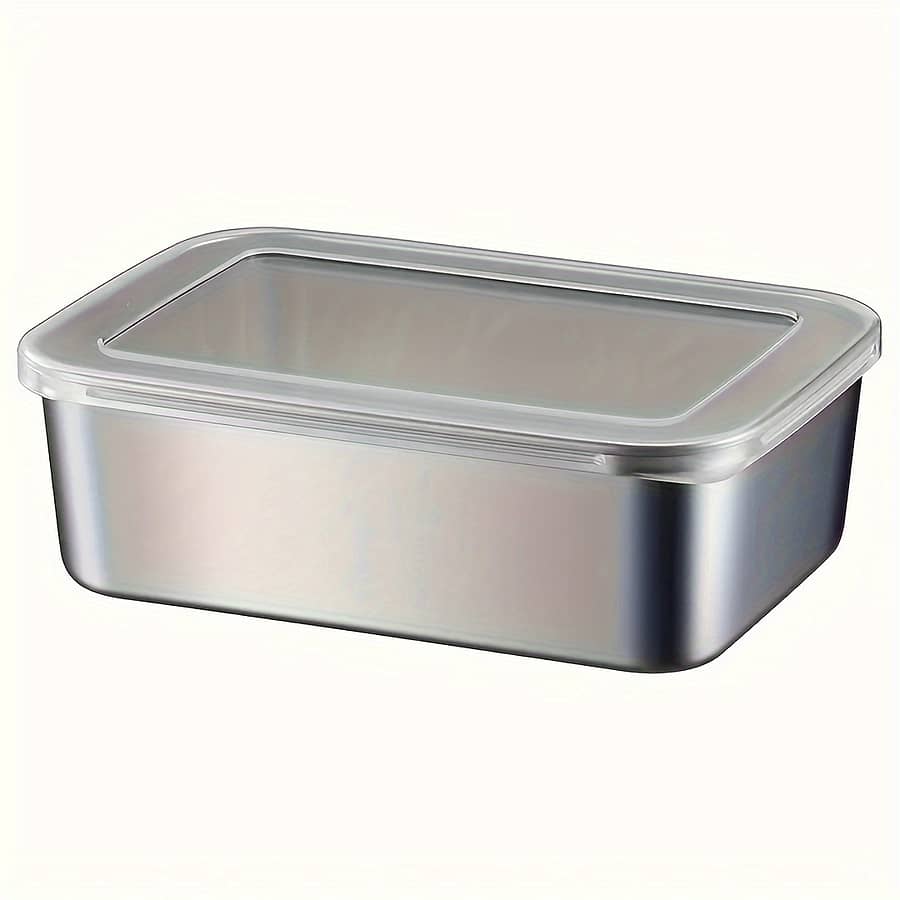 Versatile Stainless Steel Food Storage Container With Leak-proof Lid – “rust-resistant” – Leftovers, Fruits & Vegetables | Dishwasher To Clean Cookware, Bakeware & Tools Shop Online at Dubai Trades 2