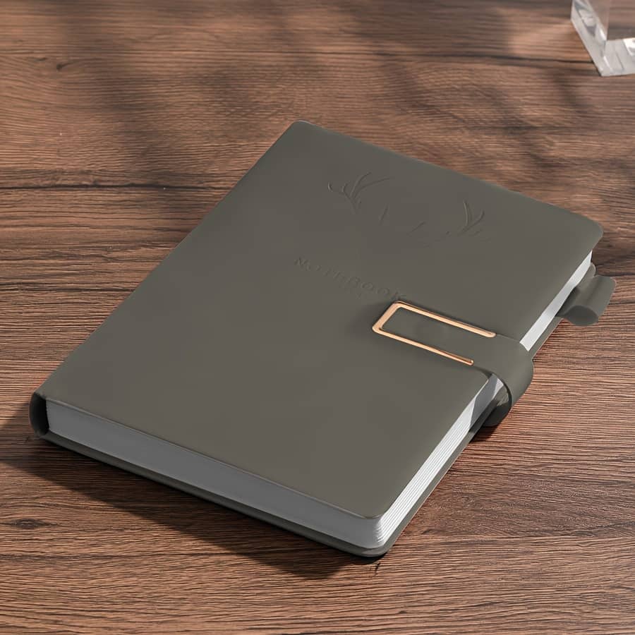 Vintage A5 Leather Notebook, Leather Notebook Cover, Vintage Leather Notebook With Soft Cover And Bookmarks – Business Meetings And College Students Graph & Data Pads Shop Online at Dubai Trades 2