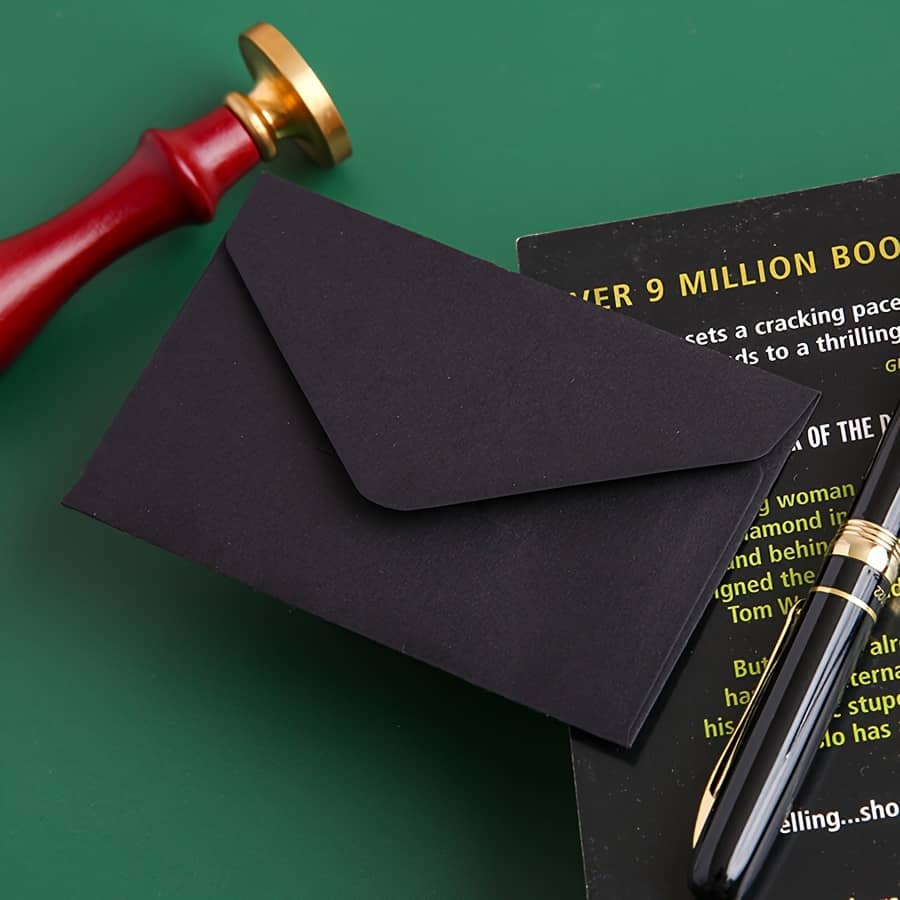 Vintage Miniature Paper Envelopes – Wedding, Valentine’s Day, Birthday, Anniversary, Father’s Day – Self-sealing, Glossy Envelopes Shop Online at Dubai Trades 2