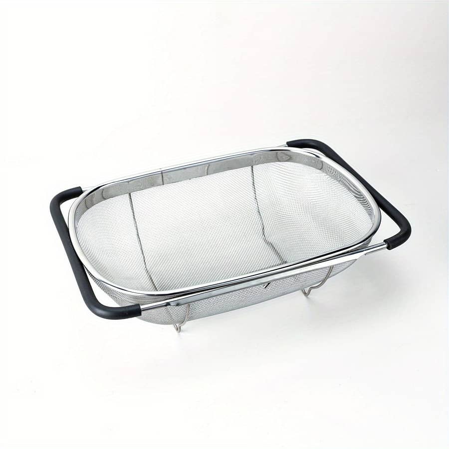 With This Telescopic Mesh Basket & Stainless Steel Sink Drain – Washing ! Rv Kitchen Cooktop Accessories Appliances Shop Online at Dubai Trades 2