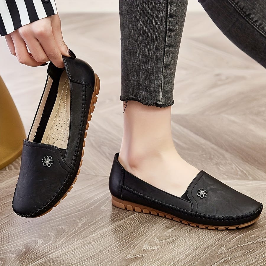 Women’ Color Flat Loafers, Casual Slip On Soft Sole Shoes, Lightweight & Comfortable Shoes Clothing, Shoes & Jewelry Shop Online at Dubai Trades 2