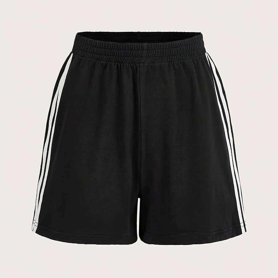 Women’s Casual Summer Shorts With Stylish Contrast Trim – Breathable Polyester, Machine Washable Clothing Shop Online at Dubai Trades 2