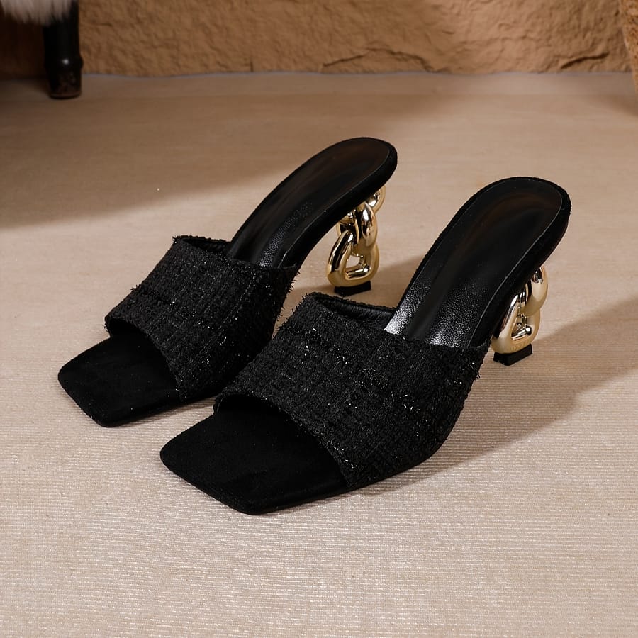 Women’s High Heeled Mule Summer Shoes, Fashion 8-shaped Heeled Shoes, Square Open Toe Slip On Party Shoes Clothing, Shoes & Jewelry Shop Online at Dubai Trades 2
