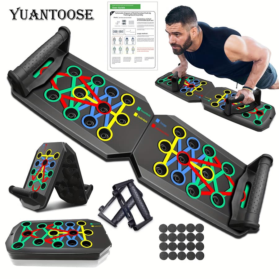 Yuantoose 1pc Multifunctional Trainer Board – Chest , Home & Gym Workout , For Comfortable Exercise – For Enthusiasts Exercise & Fitness Shop Online at Dubai Trades 2