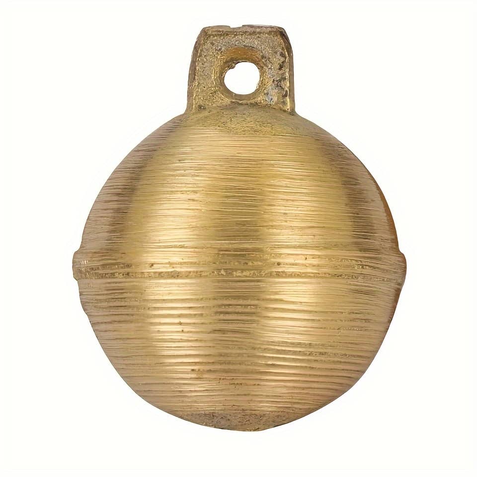 Vintage Brass Livestock Bell For Cattle, Sheep & Horses – Loud Retro With Texture, No Battery Needed, For Outdoor Use Decorative Accessories Shop Online at Dubai Trades 2