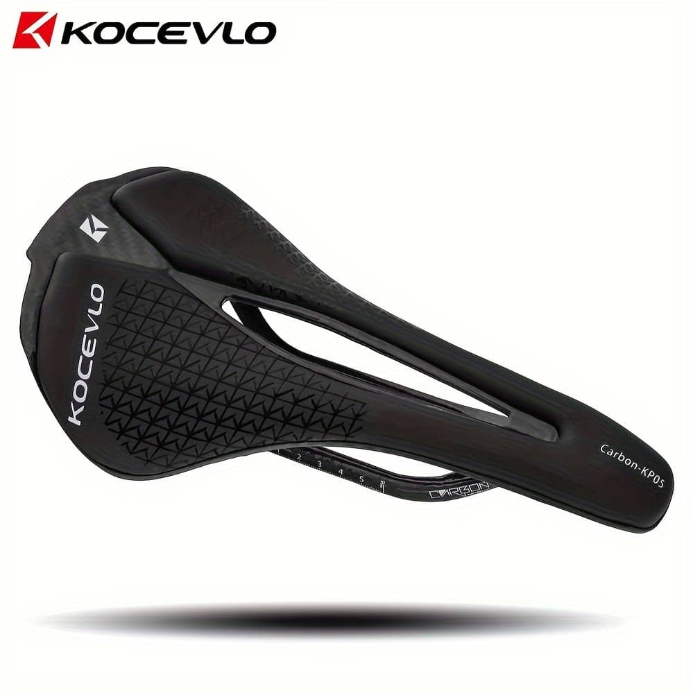 Kocevlo Carbon Fiber Bike Seat: Lightweight, Construction, Suitable For Men And Women, Adult Size Cycling Shop Online at Dubai Trades 2